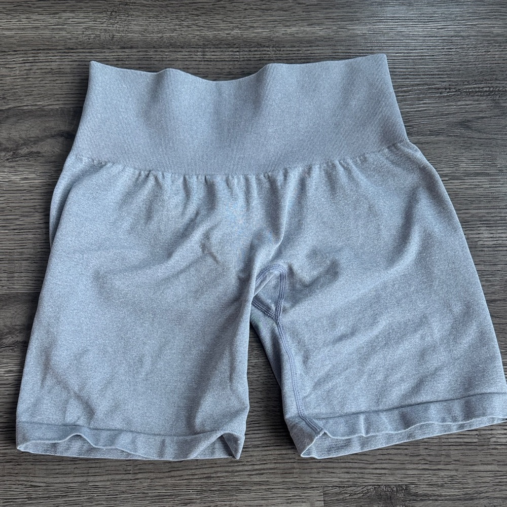 NVGTN Light Gray Athletic Shorts
